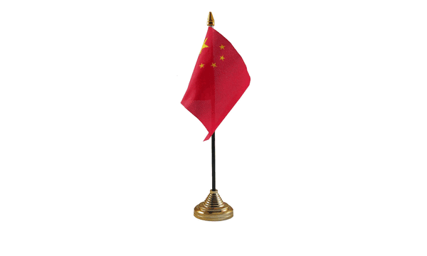 China Table Flags